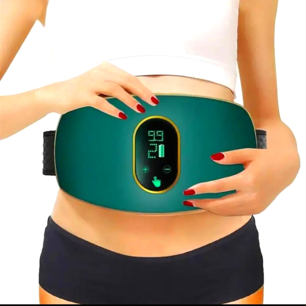 Ab workout machine heat and vibration